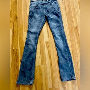 Serenede 30 stacked denim jeans designer jeans